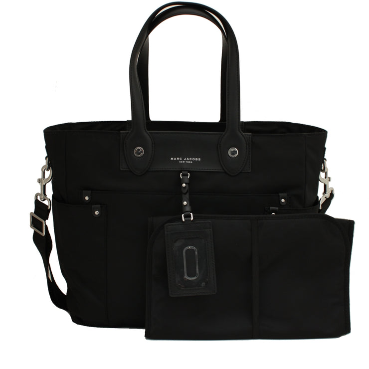 Marc Jacobs Preppy Nylon Eliz-A-Baby Bag- Black