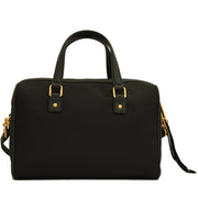 Marc Jacobs Trooper Bauletto Satchel Bag- Black