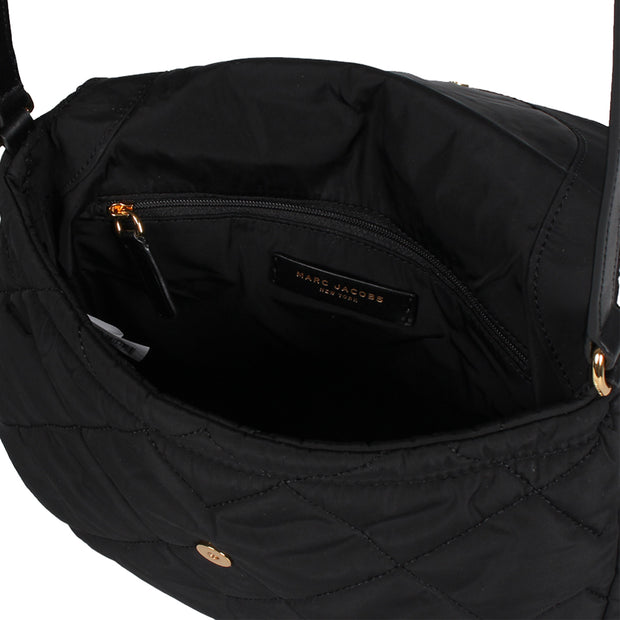 Marc Jacobs Crosby Nylon Natasha Crossbody Bag- Black
