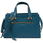 Marc Jacobs Cruiser Leather Satchel Bag- Deep Teal