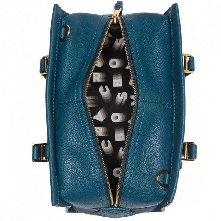 Marc Jacobs Cruiser Leather Satchel Bag- Deep Teal