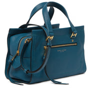 Marc Jacobs Cruiser Leather Satchel Bag- Deep Teal