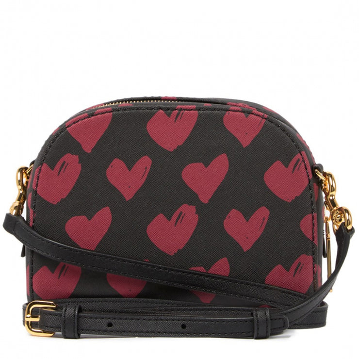 Marc Jacobs Playback Leather Crossbody Bag in Red Hearts