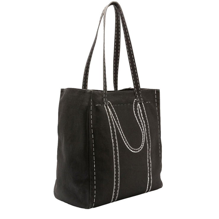 Marc Jacobs Trompe L oeil Tag 31 Tote Bag in Black Multi