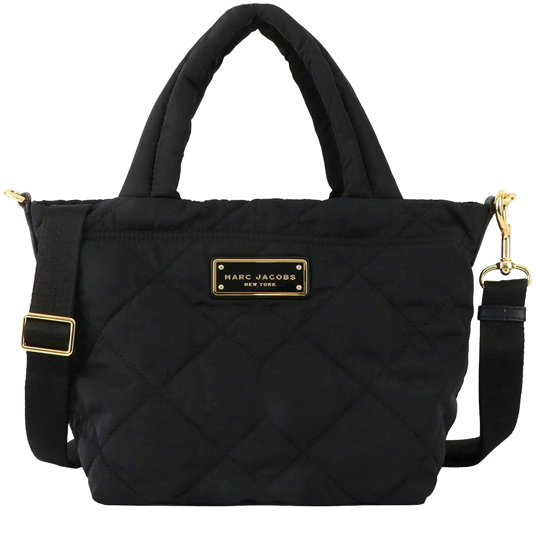 Buy Marc Jacobs Quilted Nylon Mini Tote Bag in Black M0016681 Online in