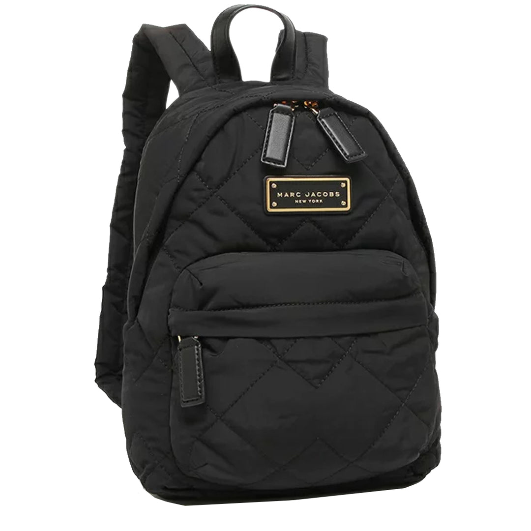 double pack mini nylon backpack marc jacobs Quilted Backpack, Black Fashion Marc Jacobs Nylon Varsity Small