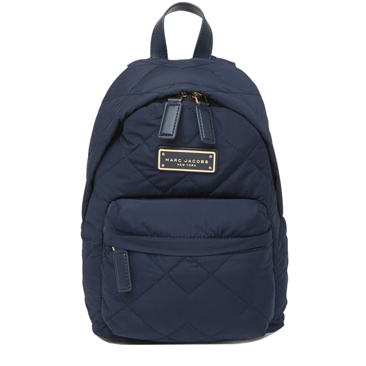 Marc Jacobs Quilted Nylon Mini Backpack Bag in Sailor Blue