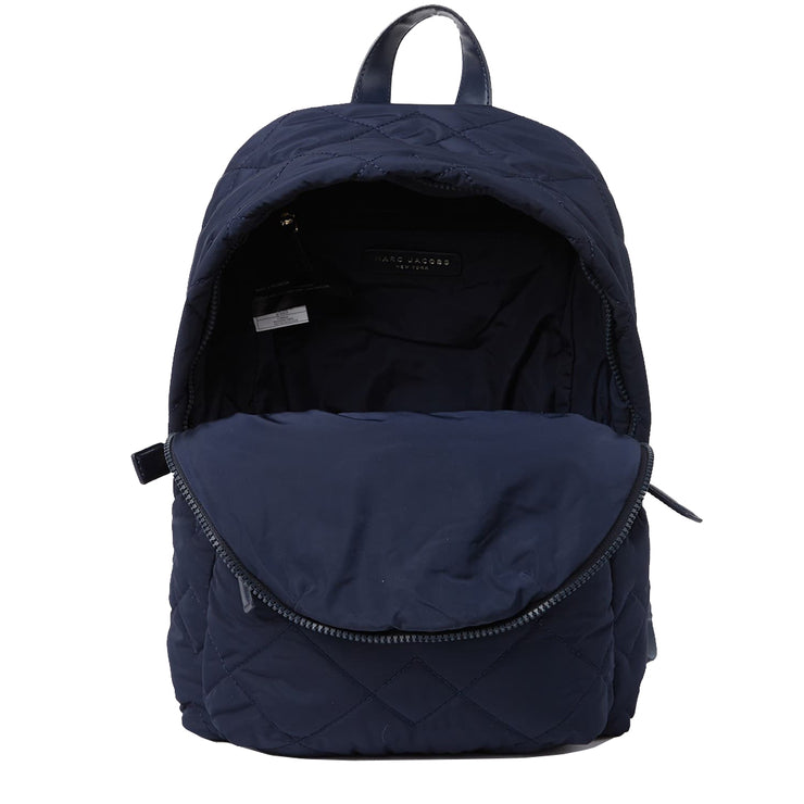 Marc Jacobs Quilted Nylon Backpack Bag in Sailor Blue PinkOrchard