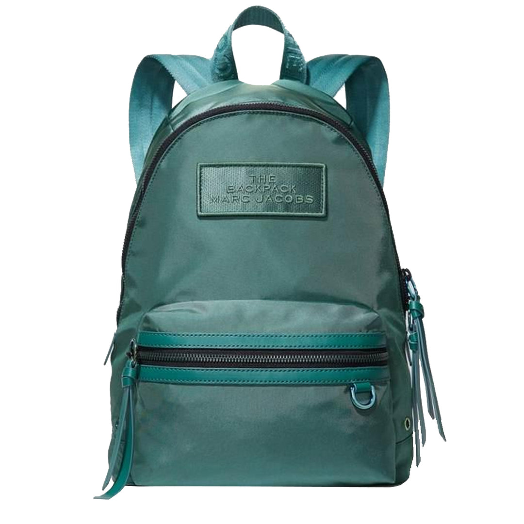 Marc Jacobs The Large Backpack DTM In Color Viridian Marc Jacobs The Backpack Bag Small DTM in Viridian  main image 4