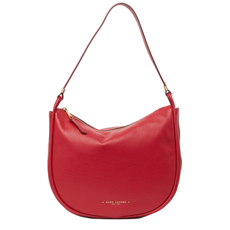 Buy Marc Jacobs Leather Hobo Bag in Cranberry M0016672 Online in Singapore | PinkOrchard.com