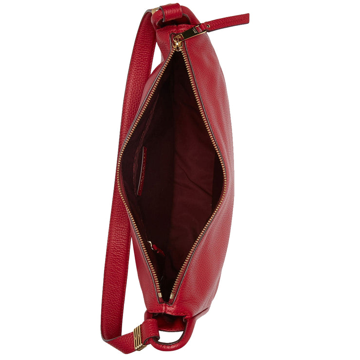Marc Jacobs Leather Hobo Bag in Cranberry M0016672 –