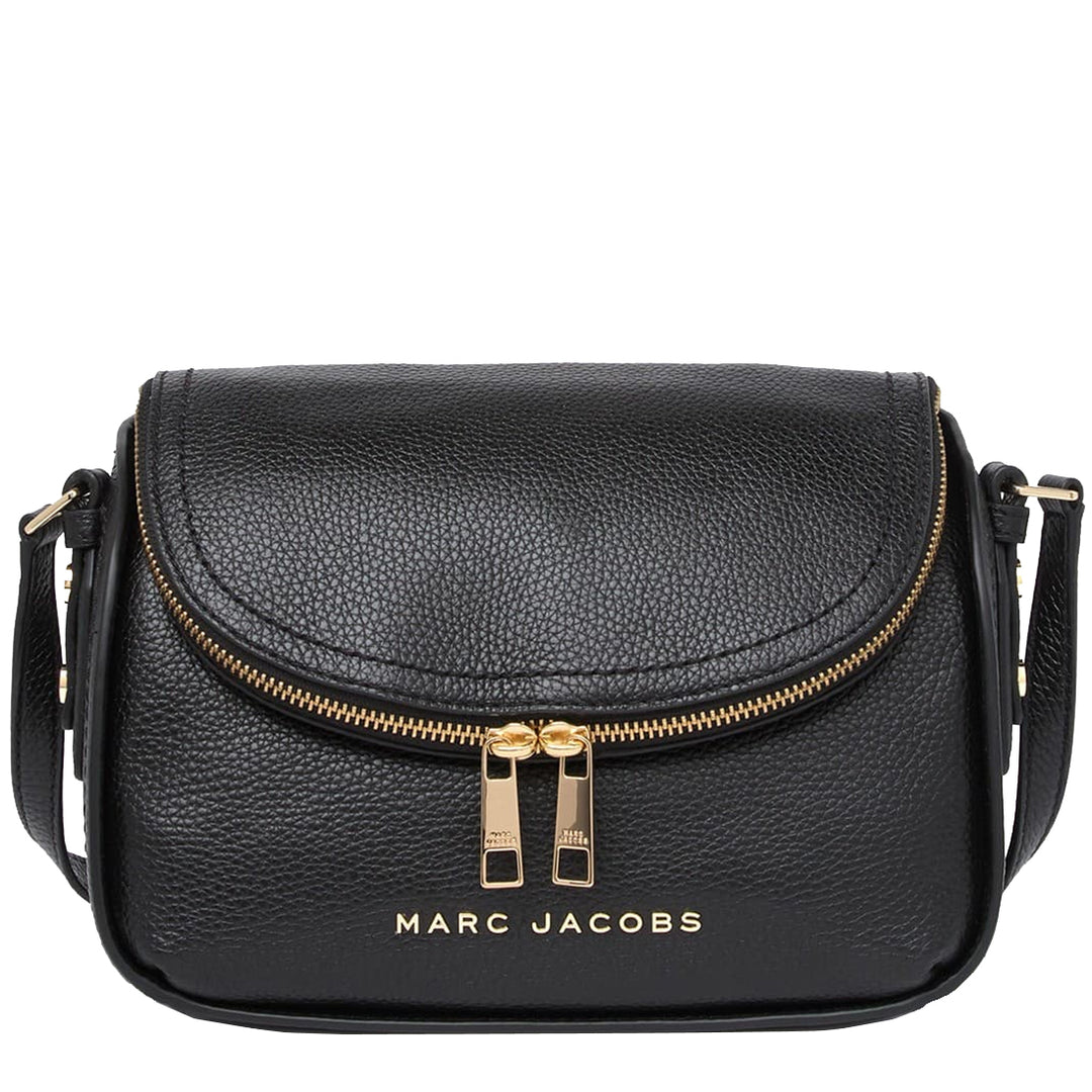 Marc Jacobs The Groove Leather Mini Messenger Bag in Black
