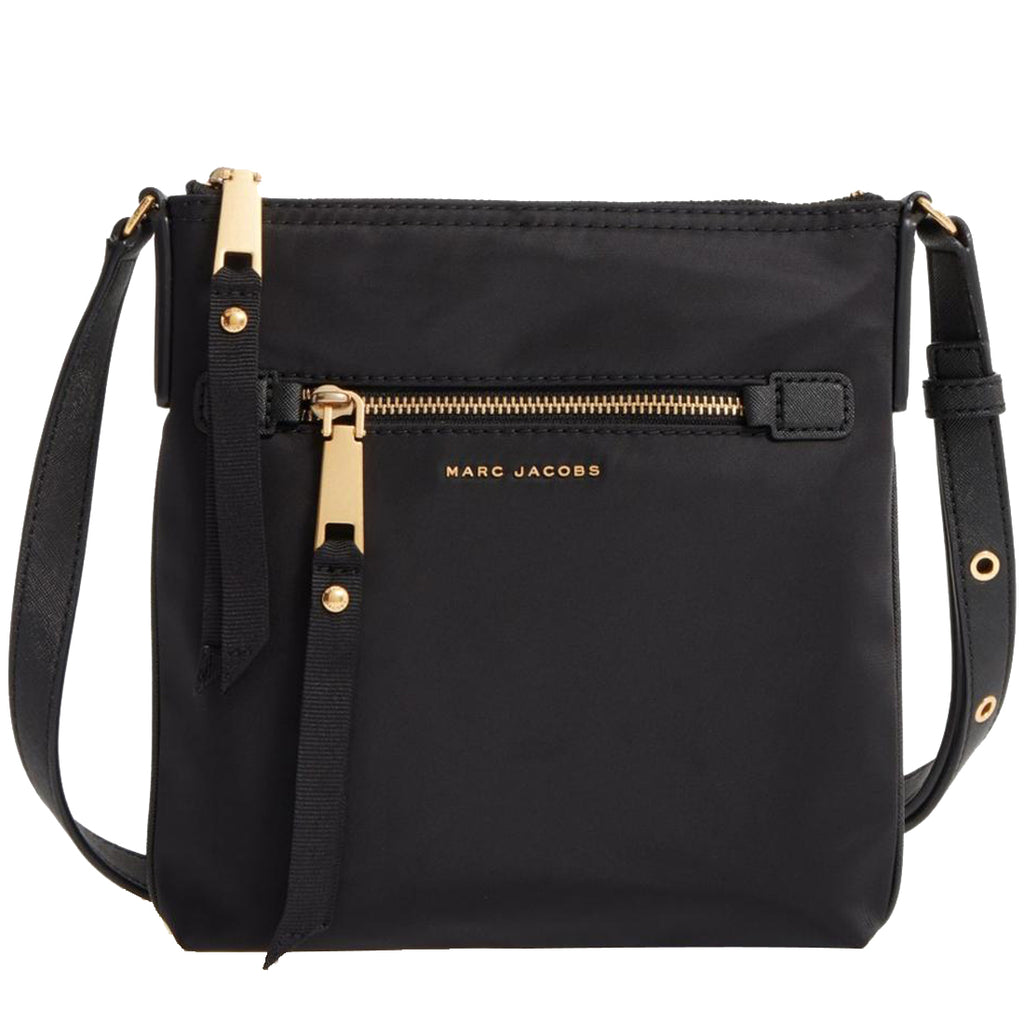 Marc Jacobs North South Nylon Crossbody Bag in Black