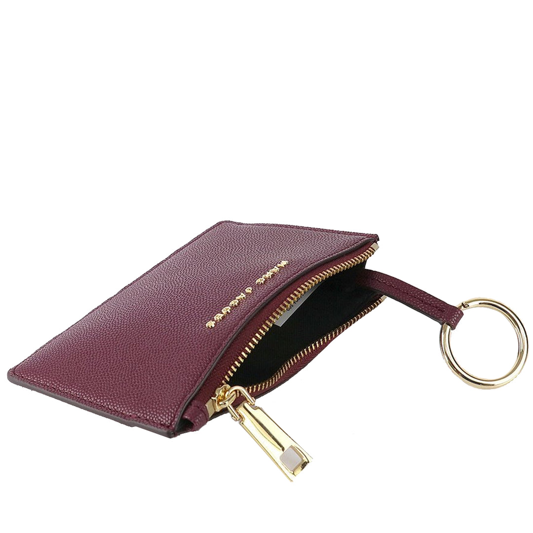 Marc Jacobs Top-Zip Multi Wallet in Deep Purple