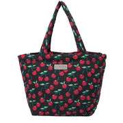 Buy Marc Jacobs Quilted Nylon Medium Tote Bag in Black Cherries