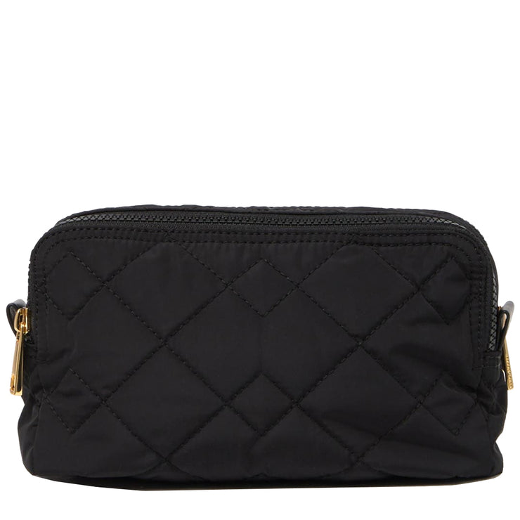 Marc Jacobs Quilted Nylon Double Zip Cosmetics Pouch