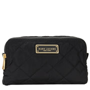 Marc Jacobs Quilted Nylon Double Zip Cosmetics Pouch