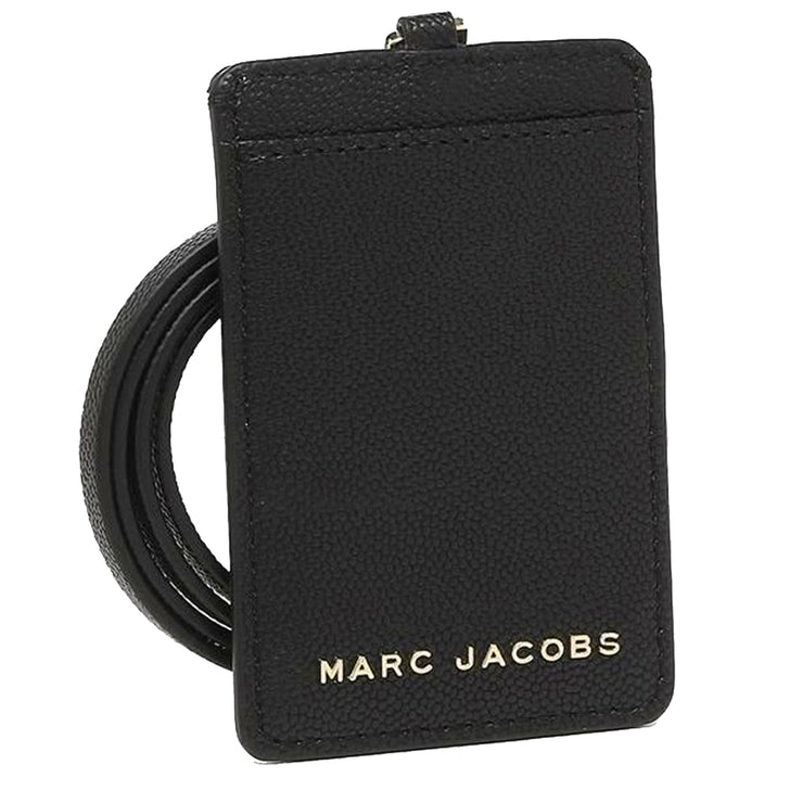 Buy Marc Jacobs Leather Lanyard ID Holder in Black M0016992 Online in Singapore | PinkOrchard.com