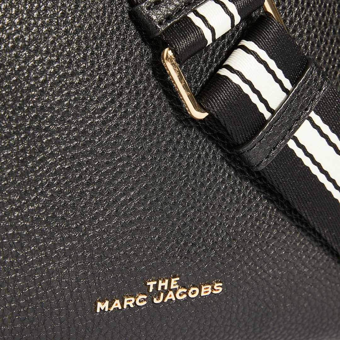 Marc Jacobs The Swifty Leather Crossbody Bag in Black