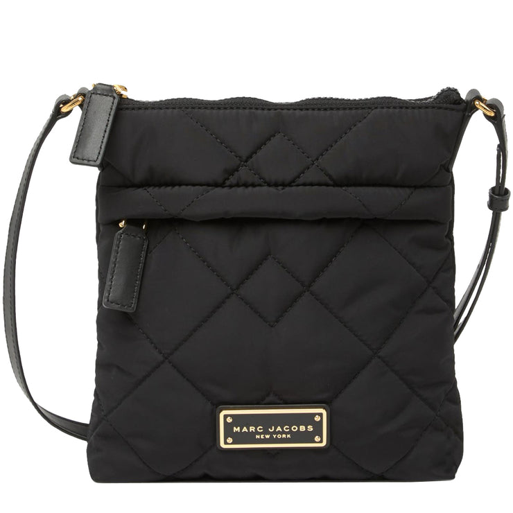 Marc Jacobs Quilted Nylon Messenger Crossbody Bag