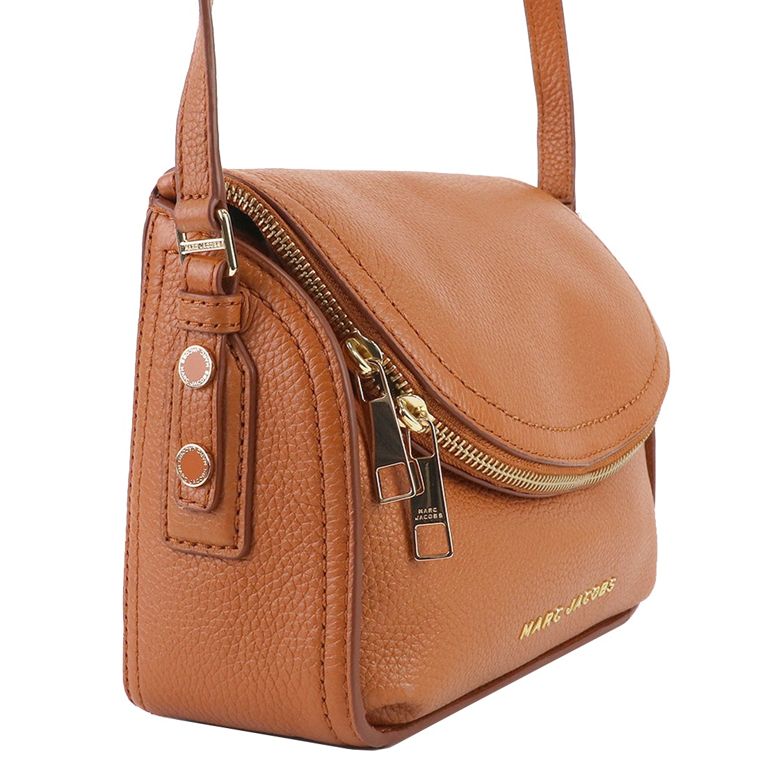 Marc Jacobs The Groove Leather Messenger Bag in Smoked Almond M0016931