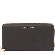 Marc Jacobs Textured Leather Continental Wallet in Black M0016995