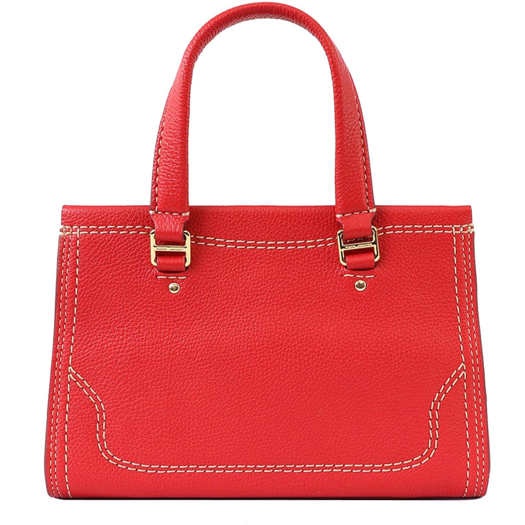 Marc Jacobs The Snapshot Bag Americana Saffiano Leather Red Shoulder P –  Bags of Berries