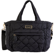 Marc Jacobs Quilted Nylon Diaper Baby Bag & Changing Pad 