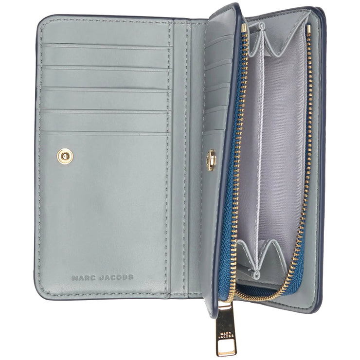 Marc Jacobs Topstitched Compact Zip Wallet S104L01SP21