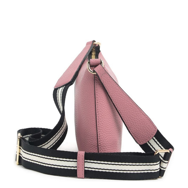 Marc Jacobs Logo Stripe Bag Strap in Pink