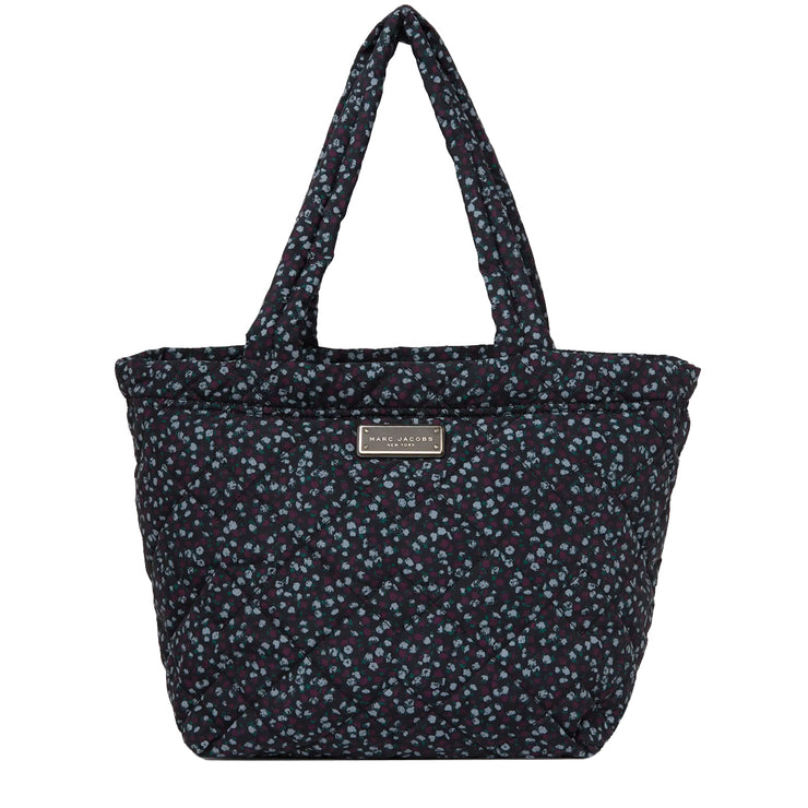 Marc Jacobs Quilted Nylon Printed Medium Tote Bag