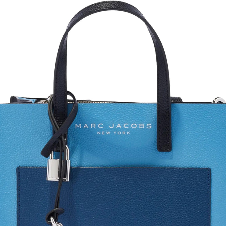 Buy Marc Jacobs Mini Grind Colorblock Leather Tote Bag in Blue Heaven Multi M0016132 Online in Singapore | PinkOrchard.com