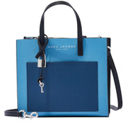 Buy Marc Jacobs Mini Grind Colorblock Leather Tote Bag in Blue Heaven Multi M0016132 Online in Singapore | PinkOrchard.com