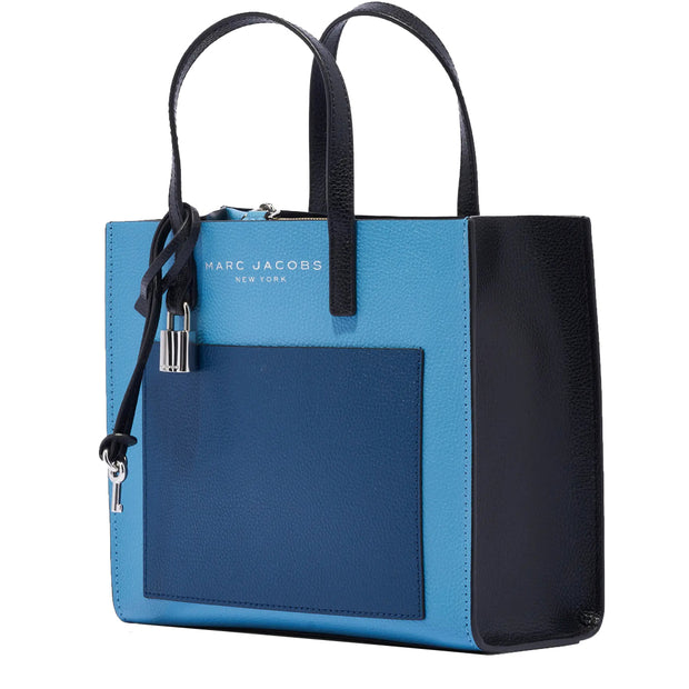 Buy Marc Jacobs Mini Grind Colorblock Leather Tote Bag in Blue Heaven Multi M0016132 Online in Singapore | PinkOrchard.com