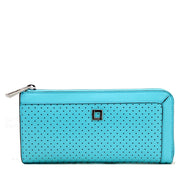 Lodis Catalina Liv Zip Around Wallet- Ocean