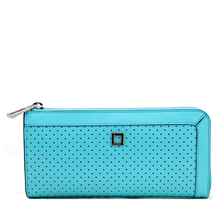 Lodis Catalina Liv Zip Around Wallet- Ocean