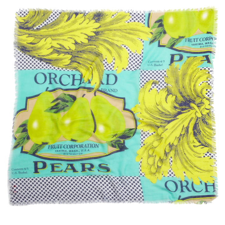Echo 'Pear Label Conversational' Scarf- Navy
