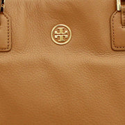 Tory Burch Robinson East West Leather Shoulder Tote- Sand