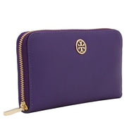 Tory Burch Robinson Zip Continental Wallet- Bougainville Pink