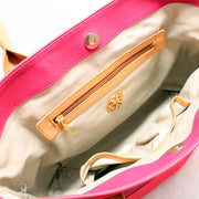 Tory Burch Jaden Tote Bag- Auburn-Carmine