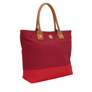 Tory Burch Jaden Tote Bag- Auburn-Carmine