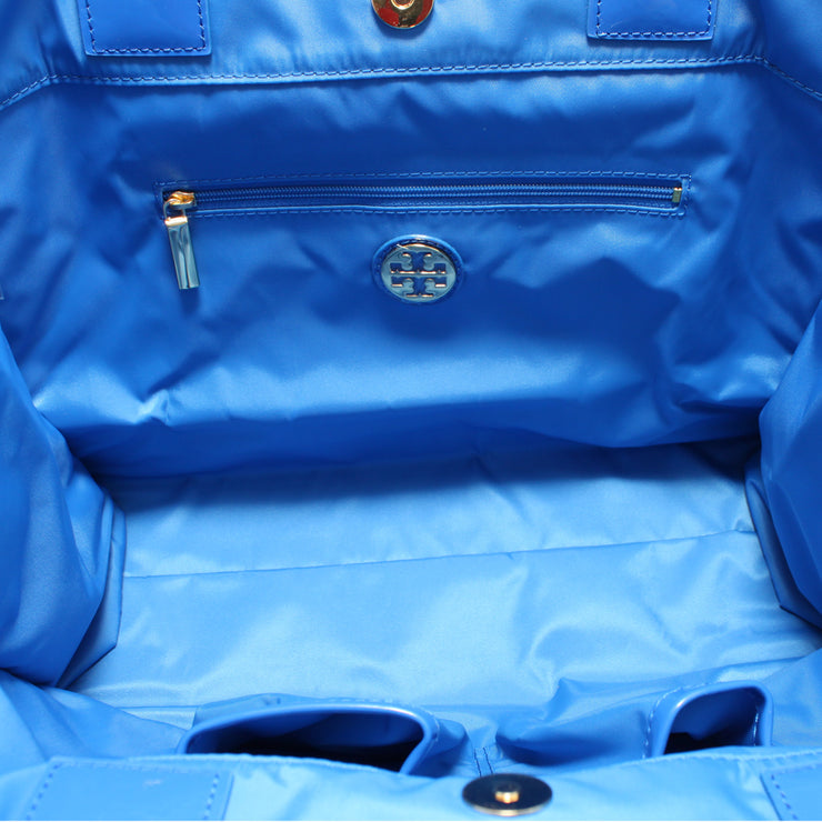 Tory Burch Ella Nylon Mini Tote Bag- Black