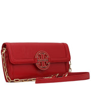 Tory Burch Amanda East West Clutch Bag- Lobster