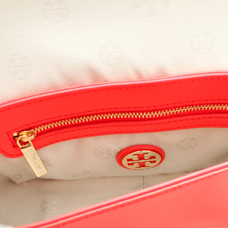 Tory Burch Robinson Chain Mini Bag- Poppy Red