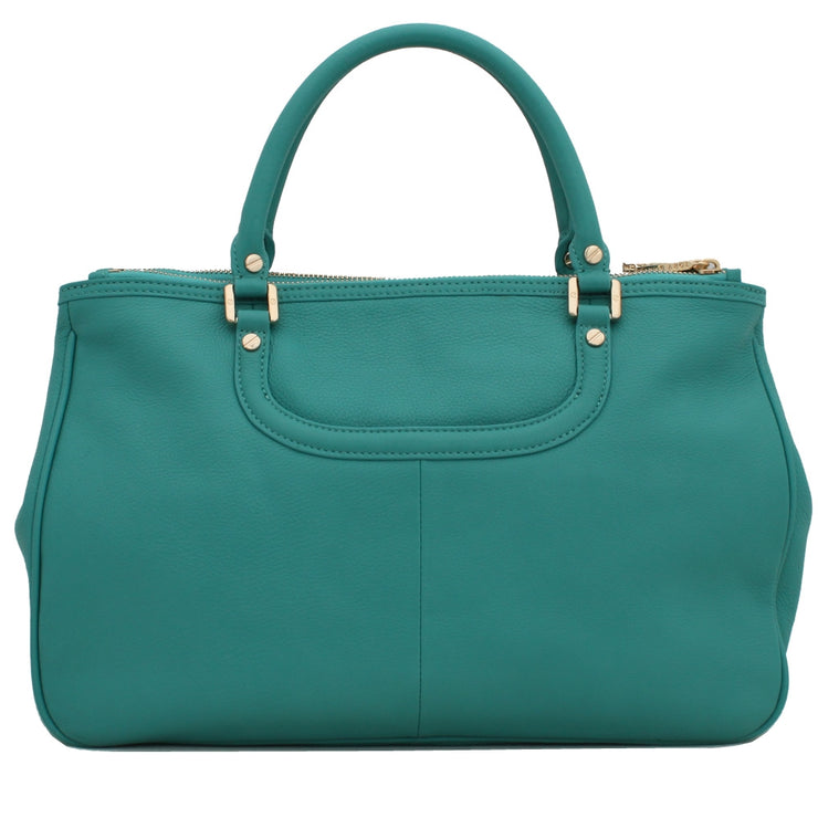 Tory Burch Amanda Double Zip Tote Bag- Flame Red