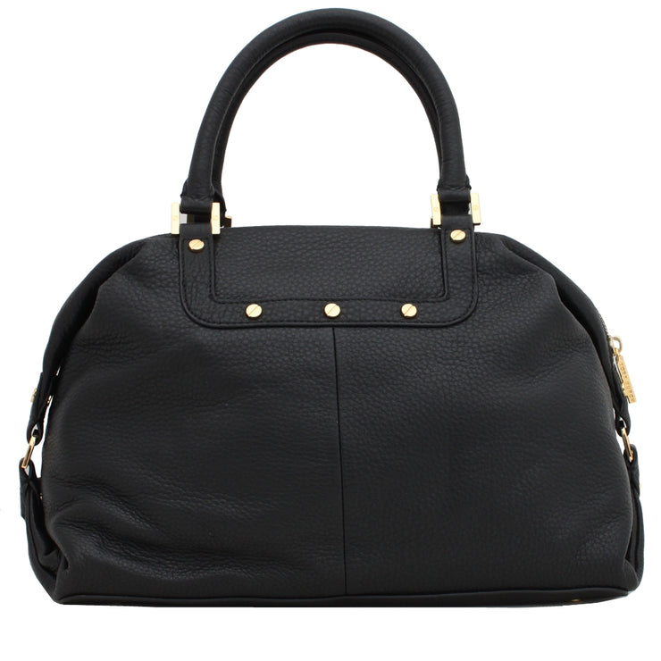 Tory Burch Amanda Slouchy Satchel Bag- Black