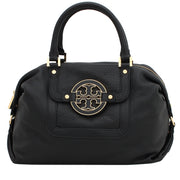 Tory Burch Amanda Slouchy Satchel Bag- Black