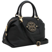 Tory Burch Amanda Slouchy Satchel Bag- Black