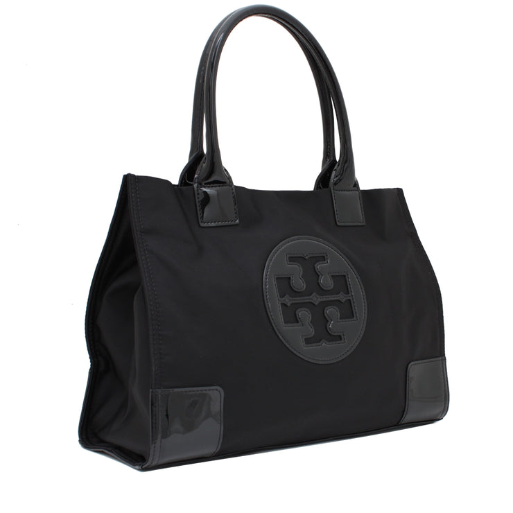Tory Burch Ella Nylon Mini Tote Bag- Black