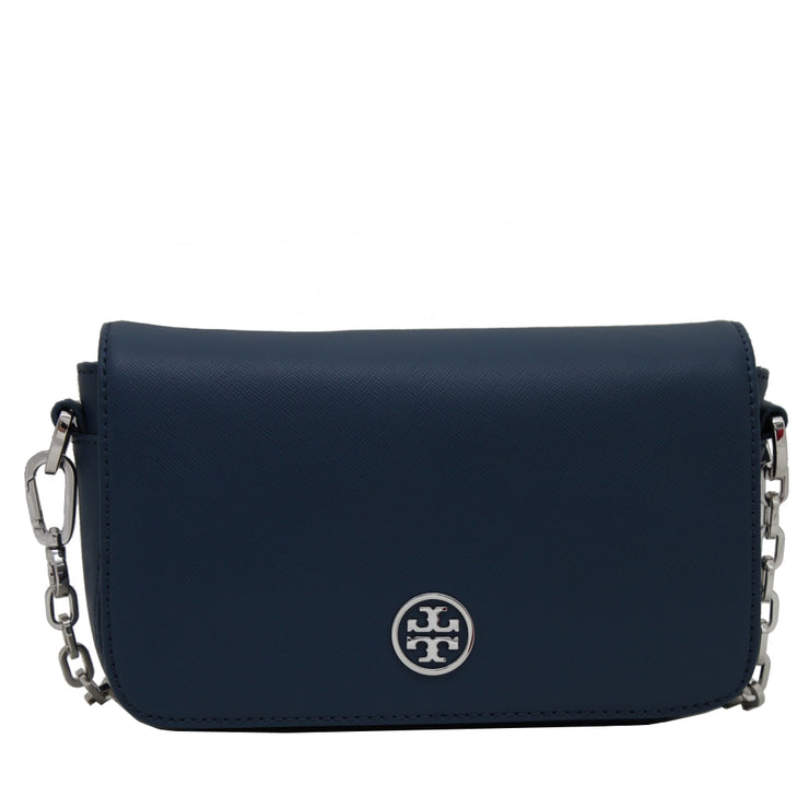 Tory Burch Robinson Adjustable Chain Mini Bag- Night Sky